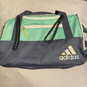 Adidas Mint and Navy Sports Bag